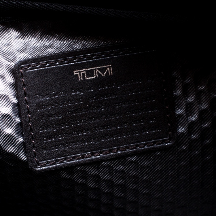 Pre Owned TUMI Black Nylon Alpha Bravo Laptop Bag