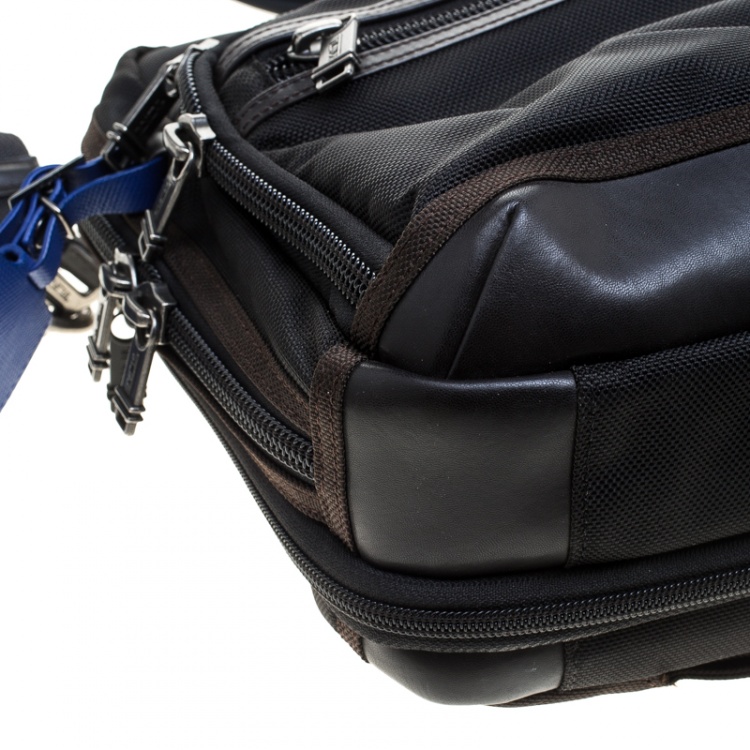 Pre Owned TUMI Black Nylon Alpha Bravo Laptop Bag