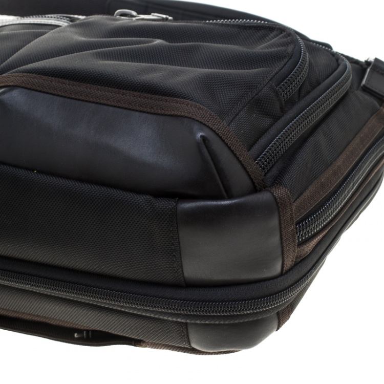 Pre Owned TUMI Black Nylon Alpha Bravo Laptop Bag