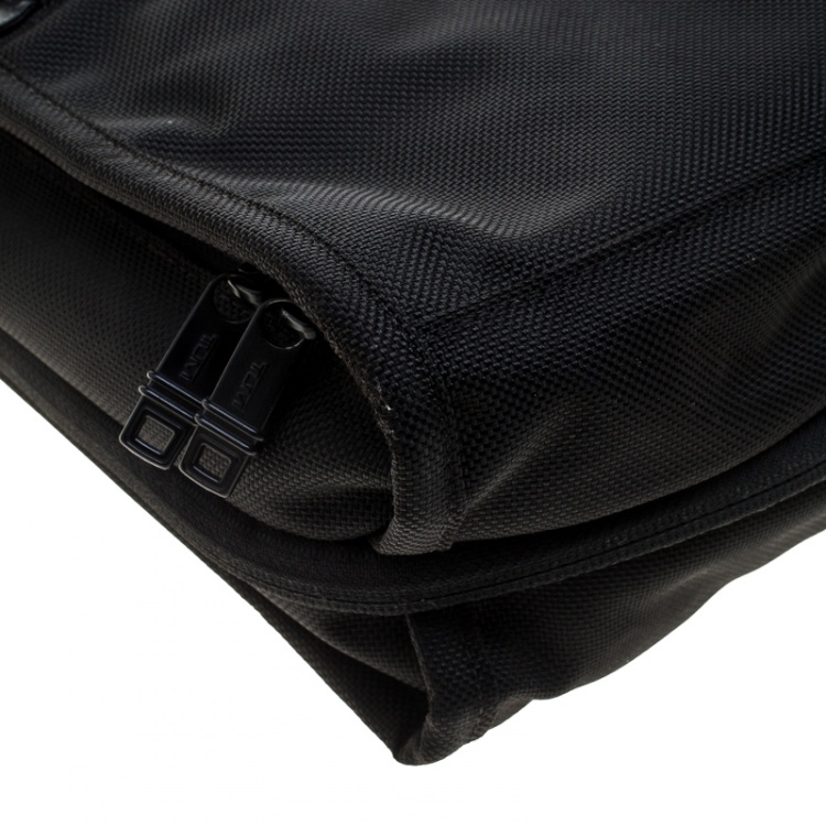 Pre Owned TUMI Black Nylon Alpha II Tote