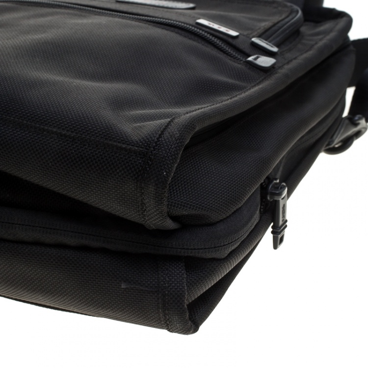 Pre Owned TUMI Black Nylon Alpha II Tote