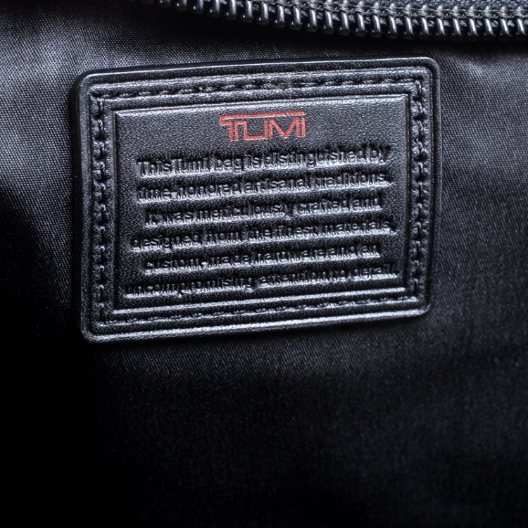 Pre Owned TUMI Black Nylon Alpha II T-Pass Laptop Bag