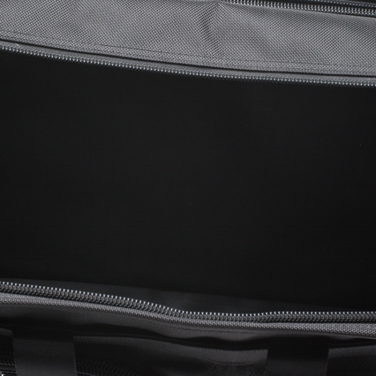 Pre Owned Tumi Black Nylon Alpha Deluxe Roller Briefcase