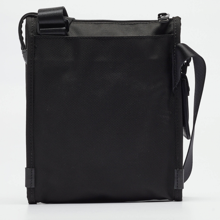Pre Owned TUMI Black Nylon Alpha 3 Small Pocket Bag 