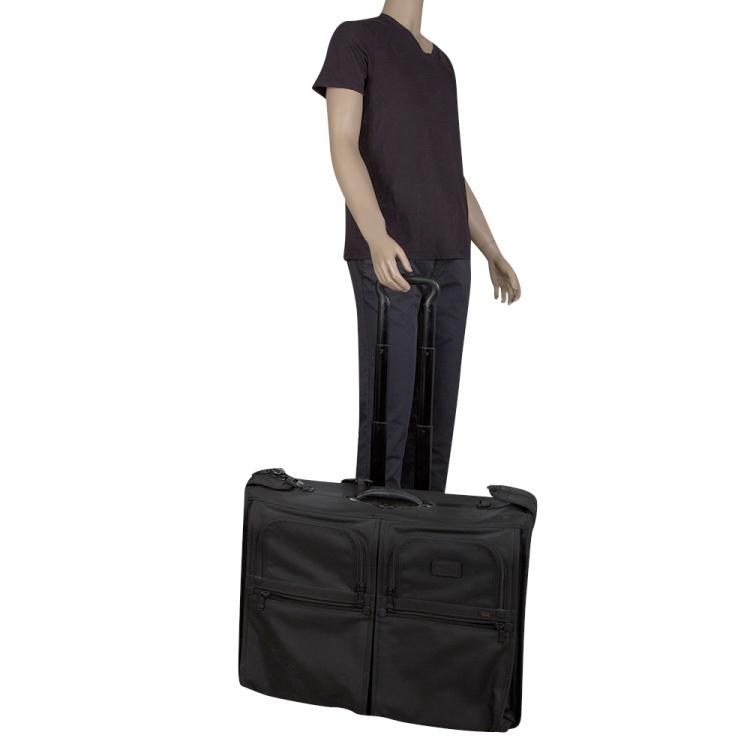 Tumi Black Ballistic Nylon 2 Wheeled Carry-on Garment Bag | TLC
