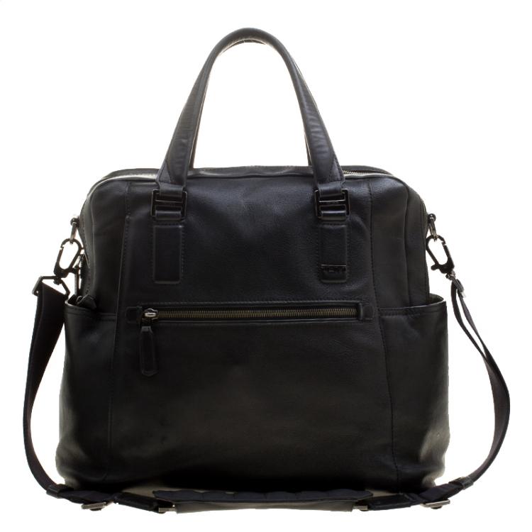 tumi soft briefcase