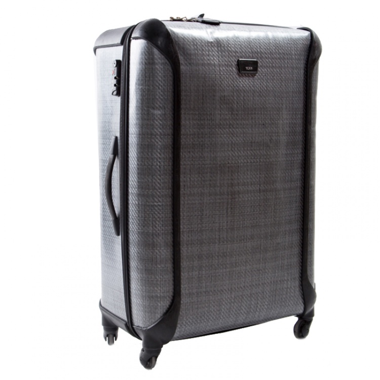 Pre Owned Tumi Grey Extended Trip Tegra Lite Packing Case Luggage