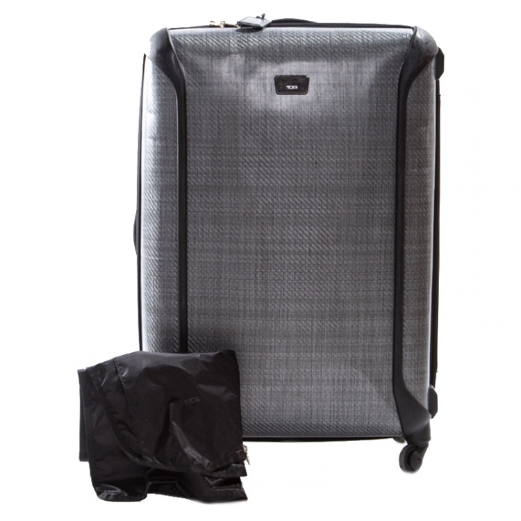 Pre Owned Tumi Grey Extended Trip Tegra Lite Packing Case Luggage