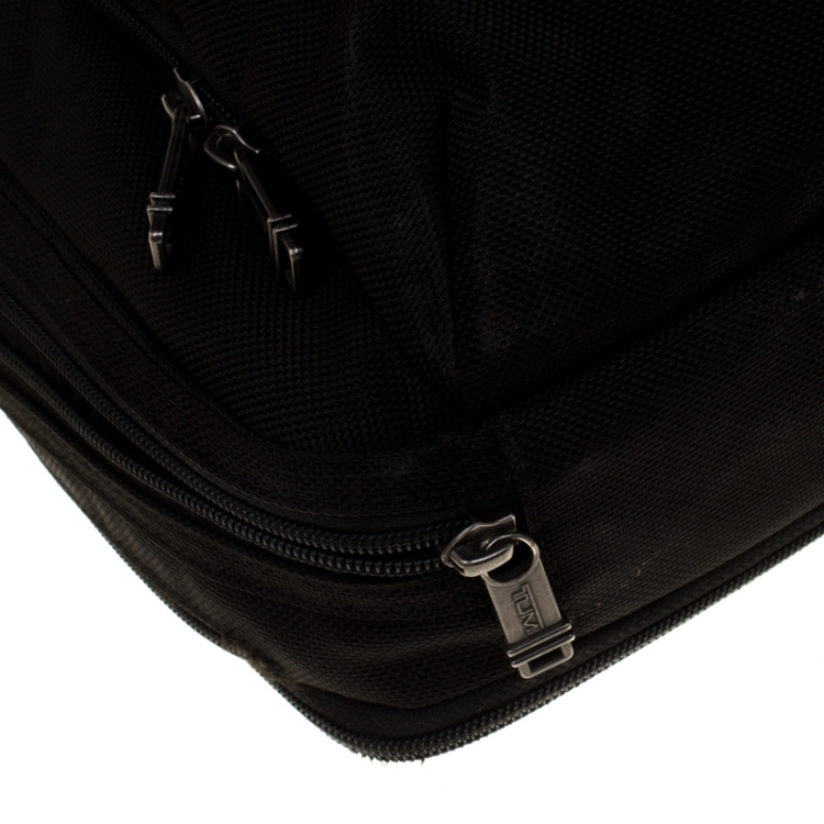 Pre Owned Tumi Black Nylon Briefcase Bag