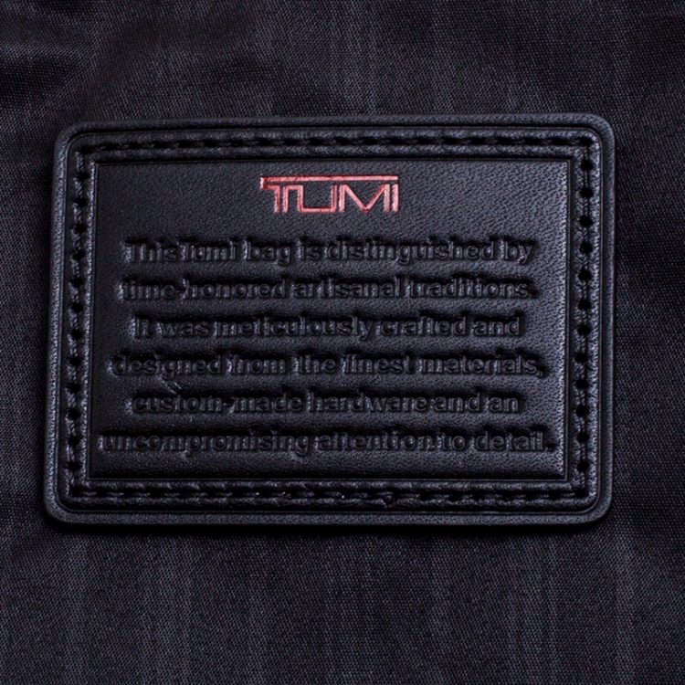 Pre Owned Tumi Black Nylon Alpha Wheeled Carry On Garment Bag