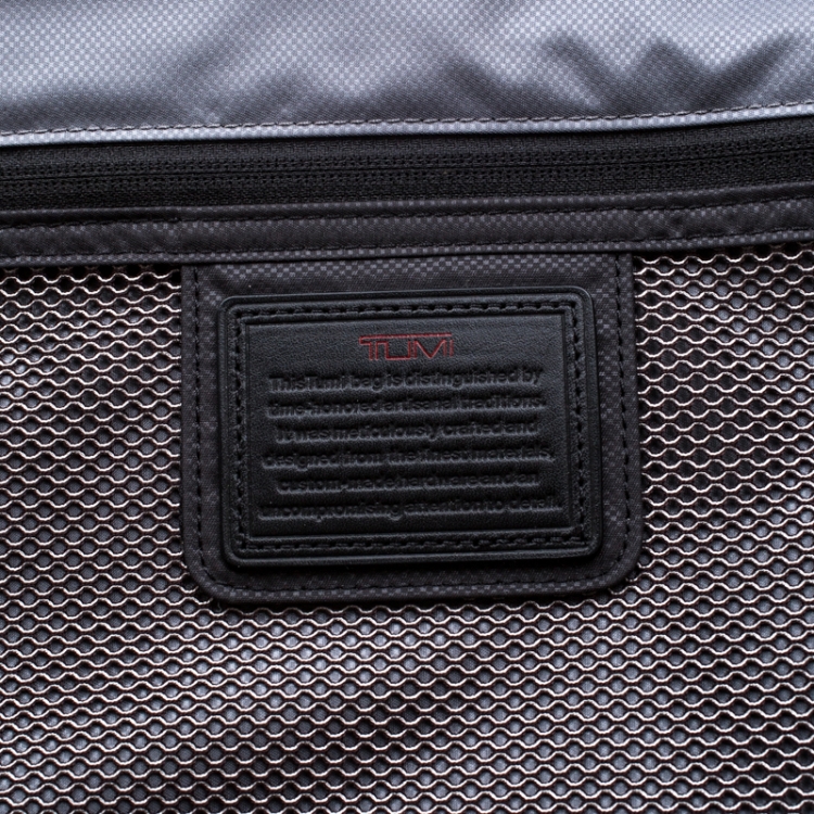 Pre Owned Tumi Black Nylon Short Trip Luggage