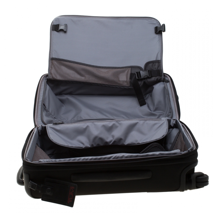 Pre Owned Tumi Black Nylon Short Trip Luggage