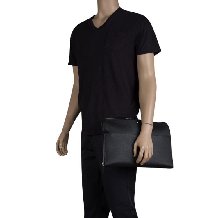 Pre Owned Montblanc Black Leather Meisterstück Portfolio