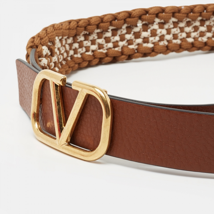 Valentino Garavani | Leather Belt | Black 90