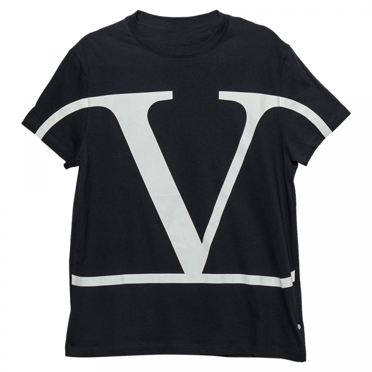 valentino navy t shirt