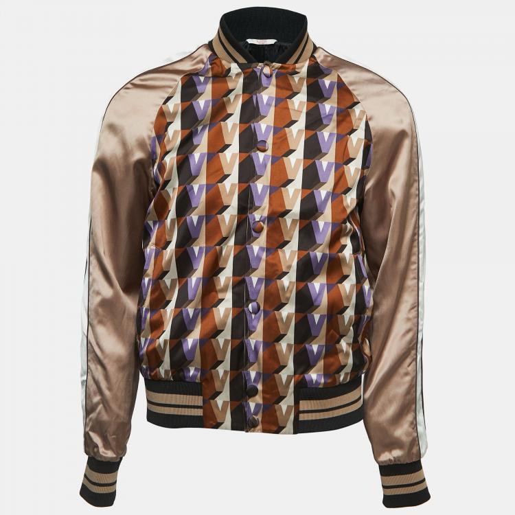 Valentino - Printed Bomber Jacket - Man - 46