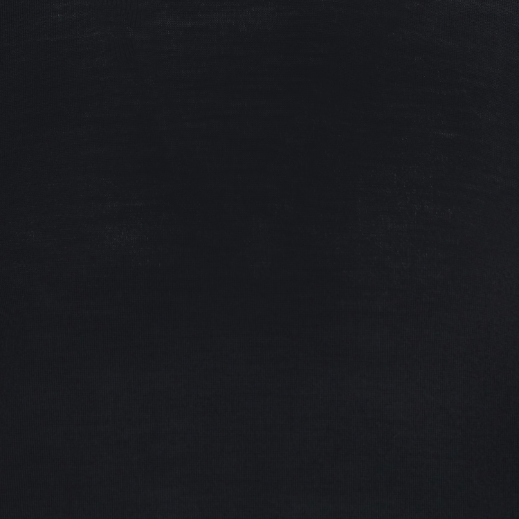 Pre Owned Valentino Black Wool Knit Crew Neck Sweatshirt L