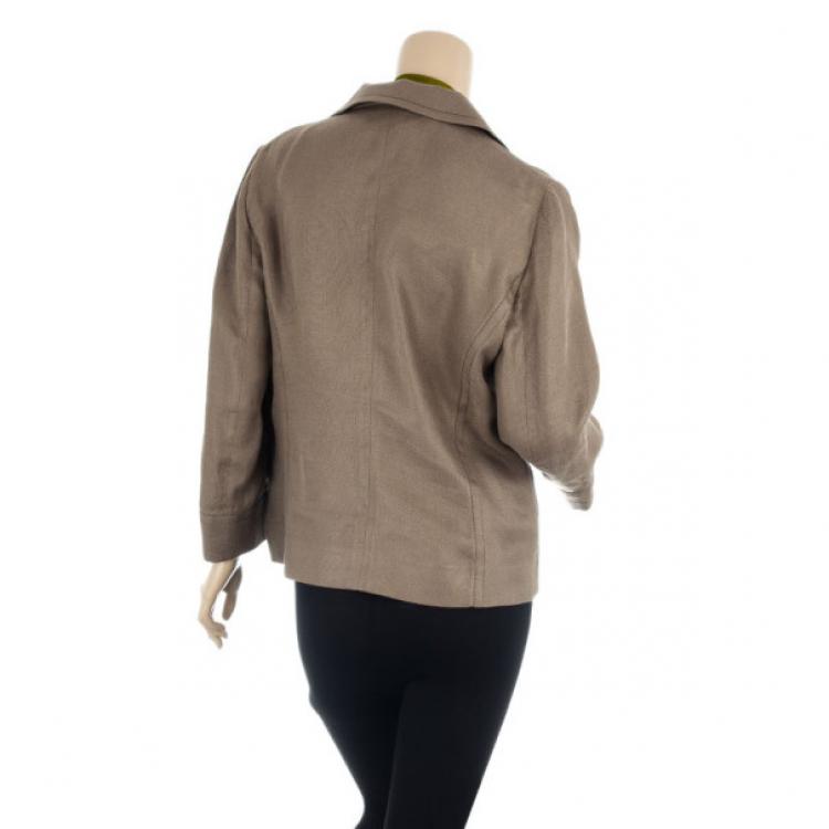 Pre Owned Valentino Front Ruffle Jacket L