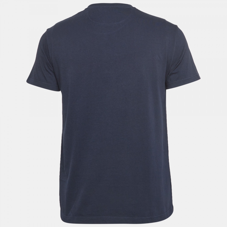 Tシャツ・カットソー VALENTINO Men T-shirt Blue Valentino Cotton Printed T-Shirt in Blue for Men | Lyst