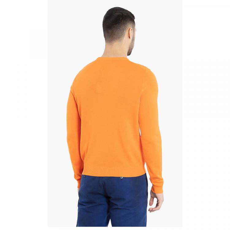 مملوكة مسبقًا Versace Orange Versus Gianni Crew Neck Sweater XS (IT 44)