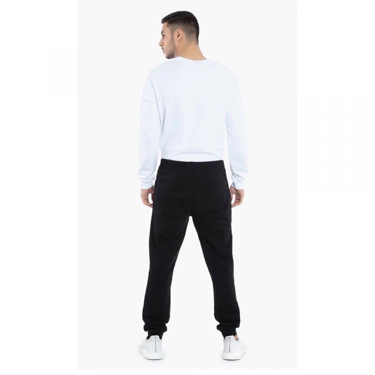 Pre Owned Versace Black Logo Cotton Jogger 2XL