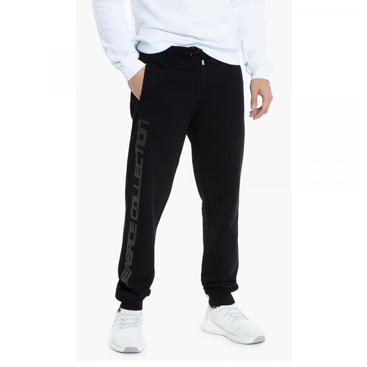 Pre Owned Versace Black Logo Cotton Jogger 2XL