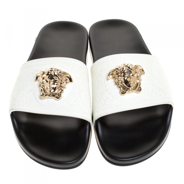 versace slides sizing