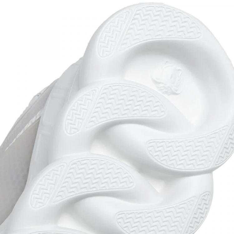 Pre Owned Versace White Chain Reaction Sneakers Size EU 41.5