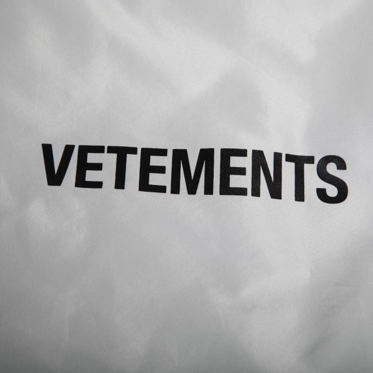 Pre Owned Vetements Black Padded Zip Front Puffer Jacket M