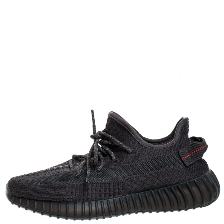 melon Repeated Person in charge of sports game Yeezy x Adidas Black Cotton Knit And Mesh Boost 350 V2 Sneakers Size 42  Yeezy x Adidas | TLC