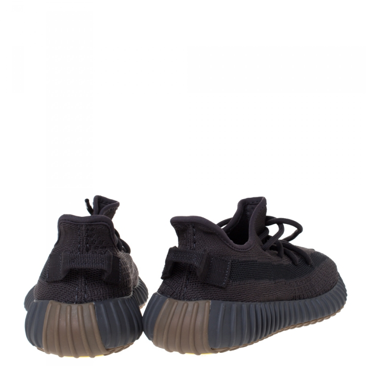 Pre Owned Yeezy Cinder Cotton Knit Boost 350 V2 Sneakers Size 40.5
