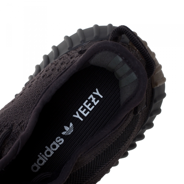 Pre Owned Yeezy Cinder Cotton Knit Boost 350 V2 Sneakers Size 40.5