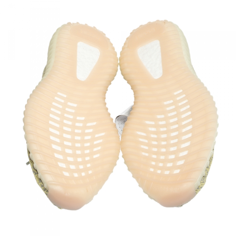 Pre Owned Yeezy x Adidas Antlia Cotton Knit Boost 350 V2 Static Sneakers Size 41.5