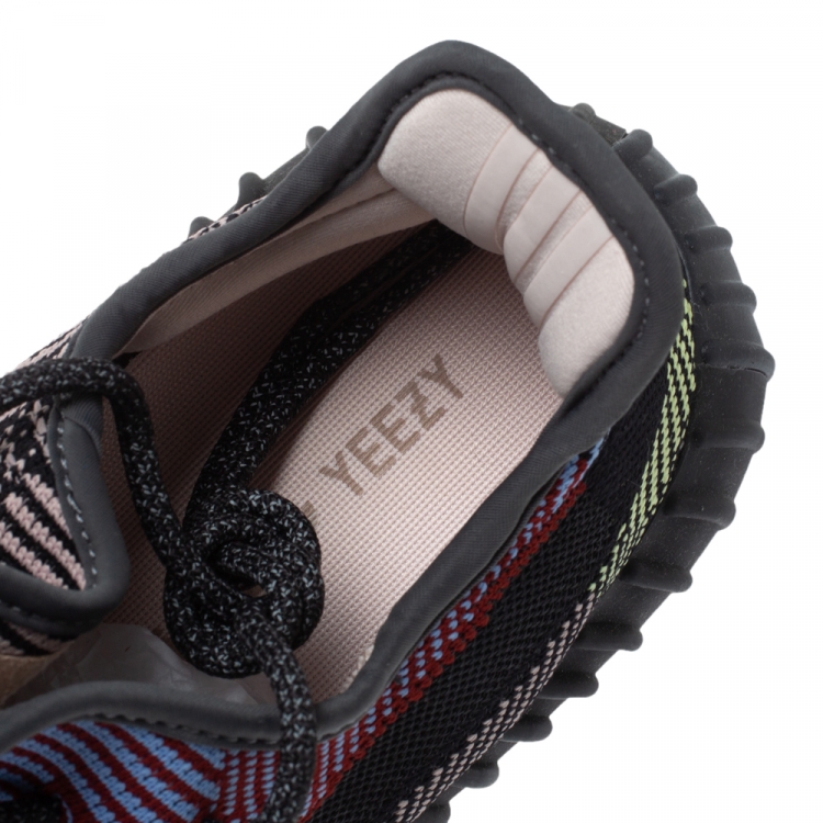 Pre Owned Yeezy x Adidas Multicolor Yecheil Cotton Knit Boost 350 V2 Sneakers Size 46