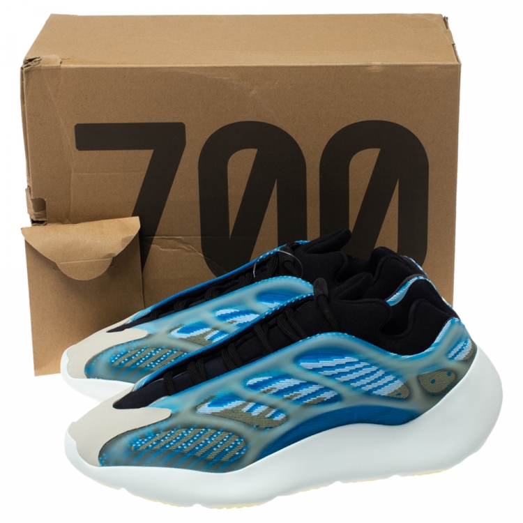 Pre Owned Yeezy x Adidas Blue 700 V3 Arzareth Sneakers Size 42 2/3