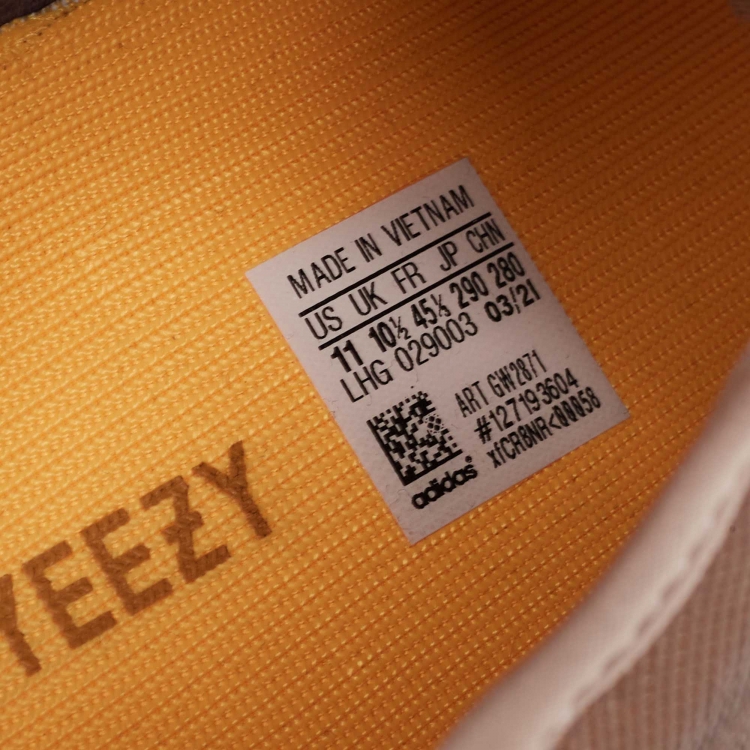 Pre Owned Yeezy x Adidas Purple Mesh Boost-350-v2-Mono-Mist Sneakers Size 45.5