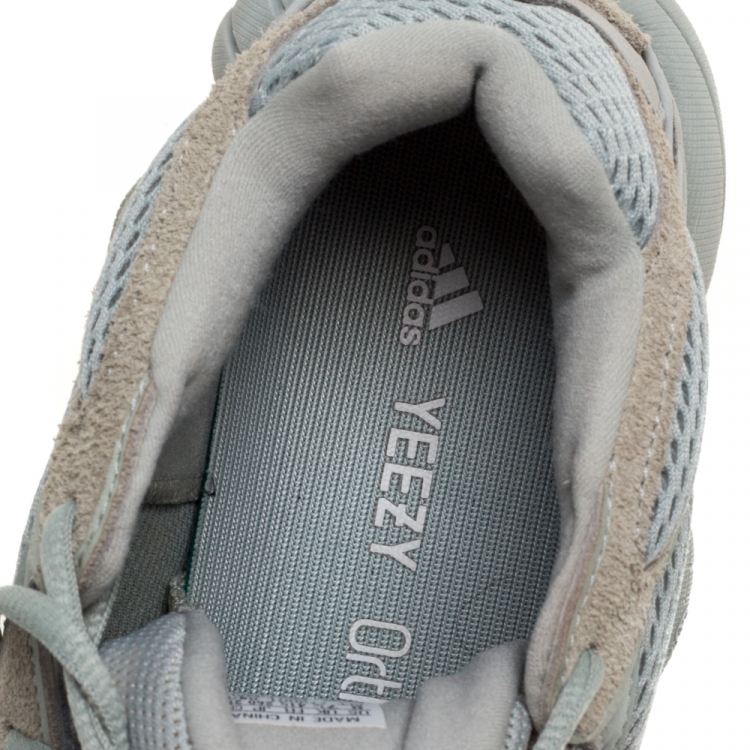 Pre Owned Yeezy x Adidas Salt Mesh And Suede 500 Sneakers Size 41