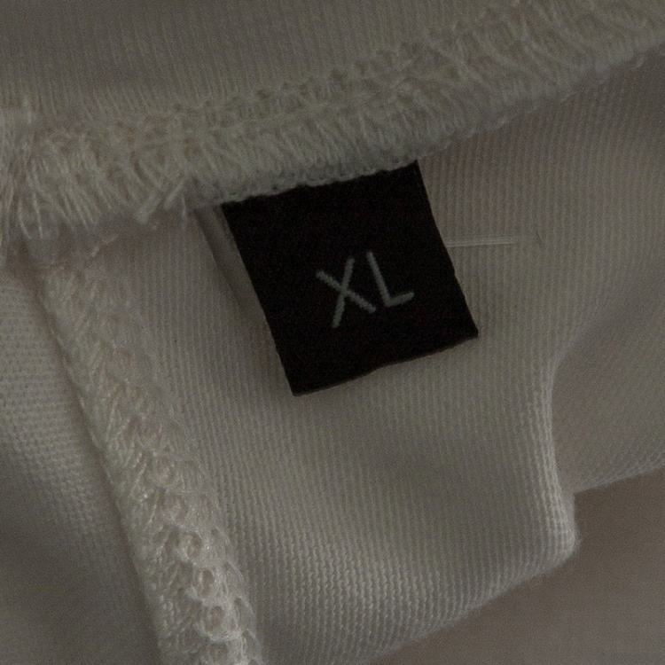 Pre Owned Z Zegna Techmerino Cream Wool Jersey Raglan Sleeve T-Shirt XL