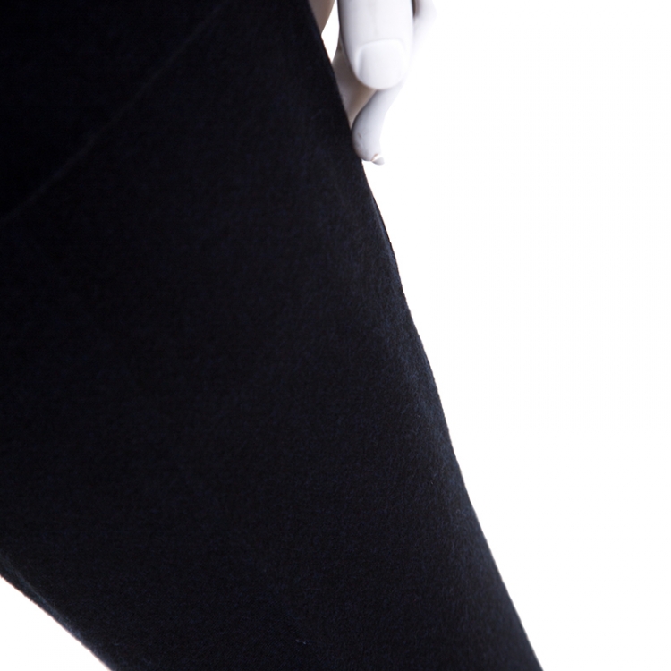 Pre Owned Z Zegna Navy Blue Wool Techmerino Slim Fit Suit M