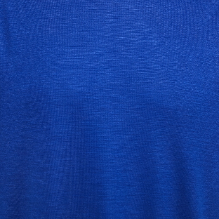 Pre Owned  Zegna Blue Wool Crew Neck Half Sleeve T-Shirt XL