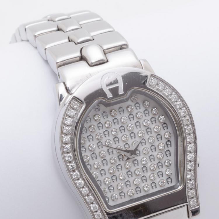 Pre Owned Aigner Verona Ladies Watch