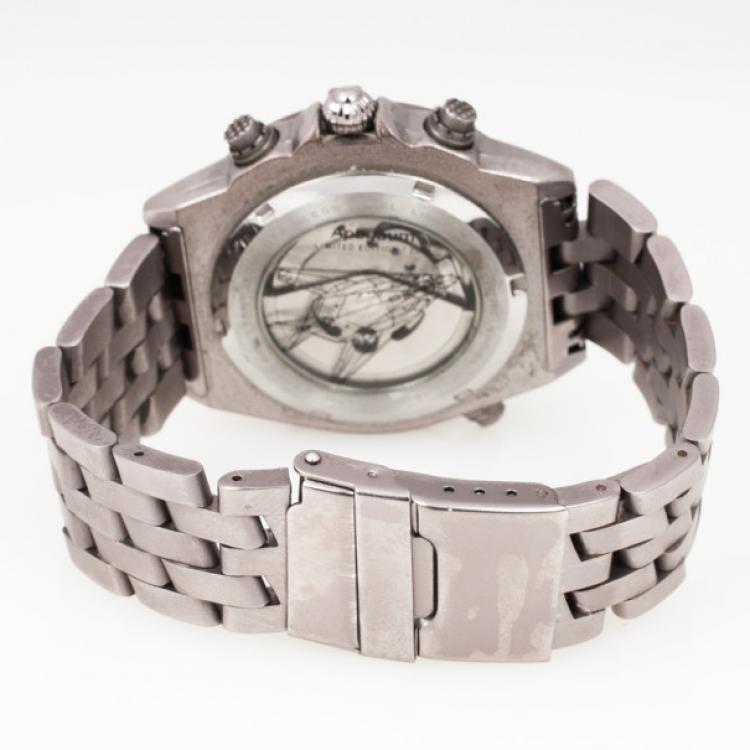 Pre Owned Apogaum Navigator Chronograph Mens Wristwatch 44 MM