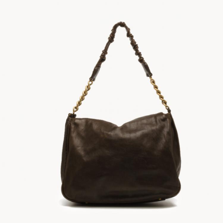 Pre Owned Emporio Armani Shoulder Handbag