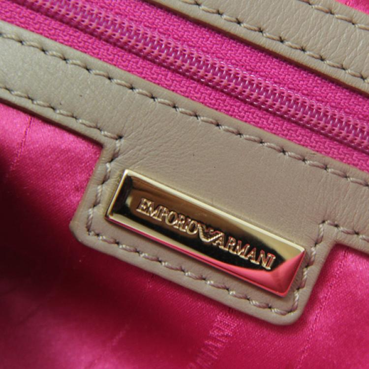 Pre Owned Giorgio Armani Python bag
