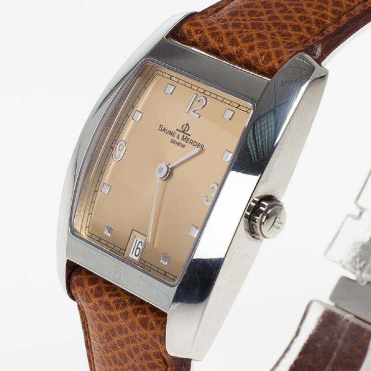 Pre Owned Baume & Mercier Mens Wristwatch 30 MM