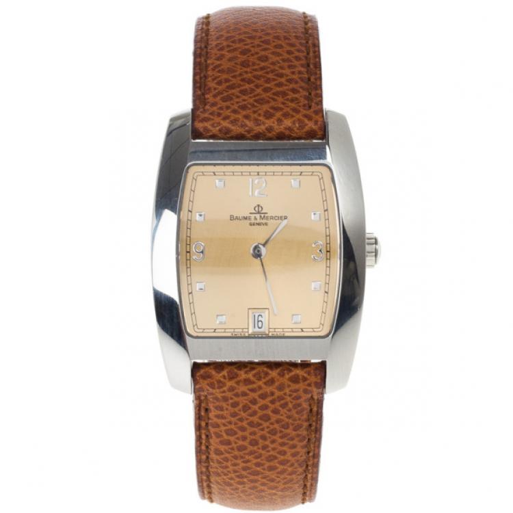 Pre Owned Baume & Mercier Mens Wristwatch 30 MM