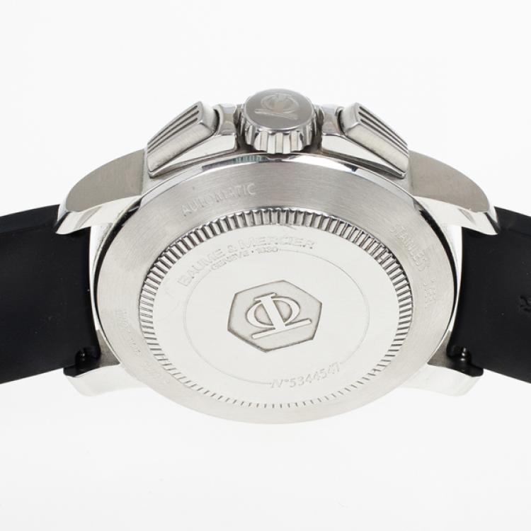 Pre Owned Baume & Mercier Classima Executives Magnum XXL SS Mens Wristwatch 44 MM