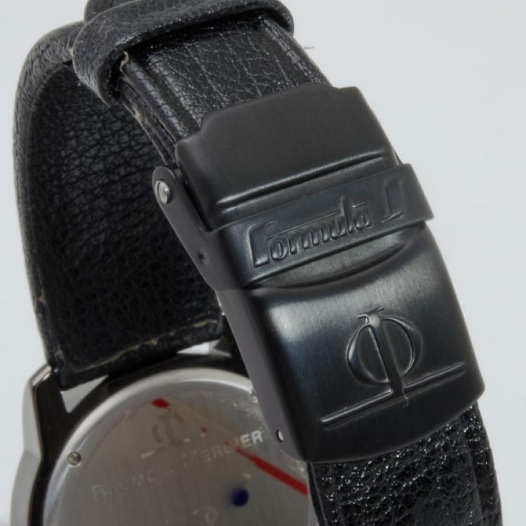 Pre Owned Baume & Mercier Formula S All Black Men's Wristwatch