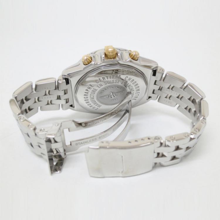 Pre Owned Breitling Crosswind SS Tachymeter Mens Wristwatch 44 MM