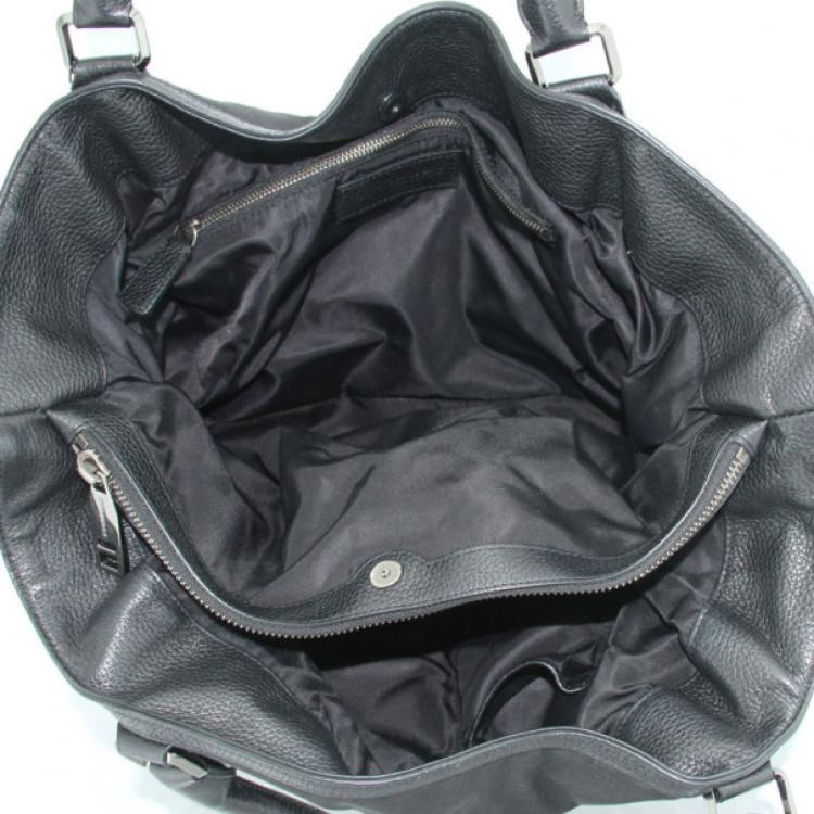 Pre Owned Burberry Montclare Black Tote